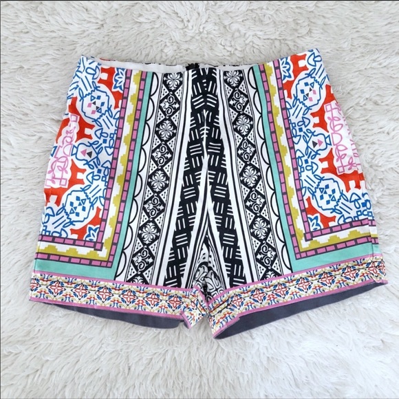 Flying Tomato Pants - Flying Tomato Print High Waisted Shorts Large
